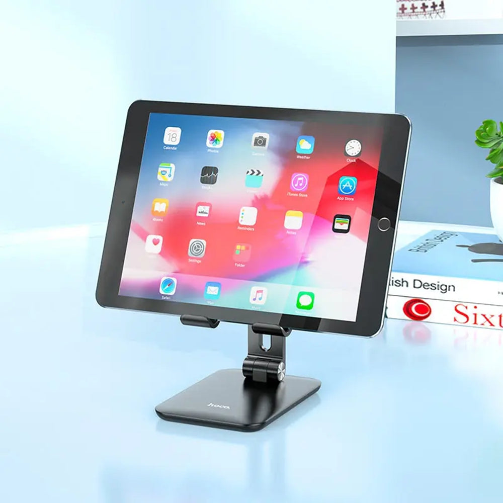 Support de bureau pliable pour tablette, support de téléphone portable Support de bureau pliable pour tablette, support de téléphone portable